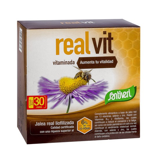 Realvit vitaminada 30 viales