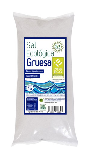 Sal Gruesa Ecologica Delta Del Ebro 1 Kg