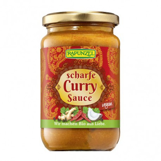 Salsa Curry Picante Rapunzel 350ml