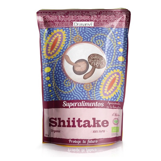 Shiitake Bio 125 gr Doypack Superalimentos de Drasanvi