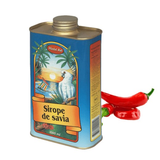 Pack Sirope de Savia Neera 1 Litro Madal Bal + Cayena de Regalo