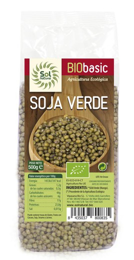 Soja Verde Bio 500 G