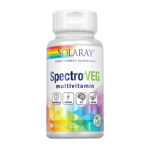 Spectro MultiVitaMin  60 cápsulas de Solaray