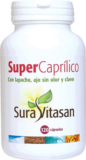 Súper CAPRILICO 120 cápsulas vegetales