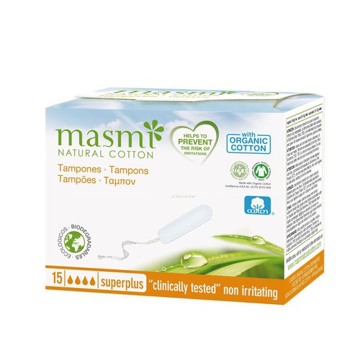 Tampones Digital Masmi Natural Cotton Super Plus de Masmi