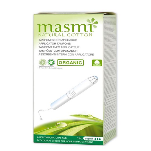 Tampones Masmi Natural Cotton Super 14 unidades de Masmi