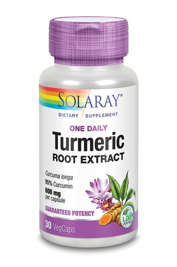 Turmeric 600 mg 30 cápsulas vegetales