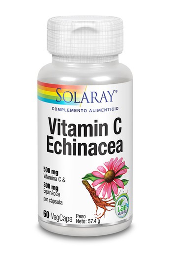 Vitamin C & Echinacea 60 cápsulas vegetales