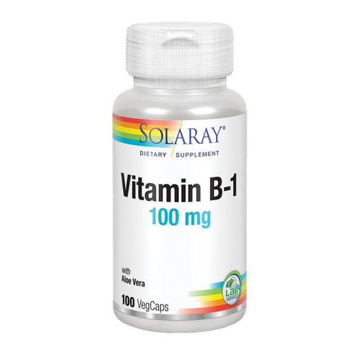 Vitamina B-1 100mg de Solaray