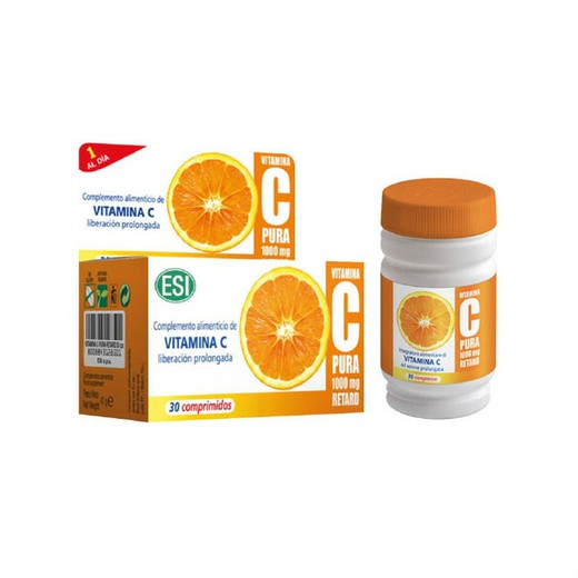 Vitamina C Pura 1.000 Mg Retard* 30 Comprimidos