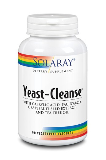 Yeast Cleanse 90 cápsulas vegetales