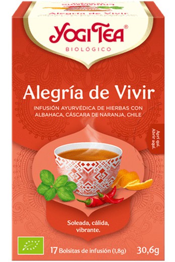 Yogi Tea Alegría de Vivir