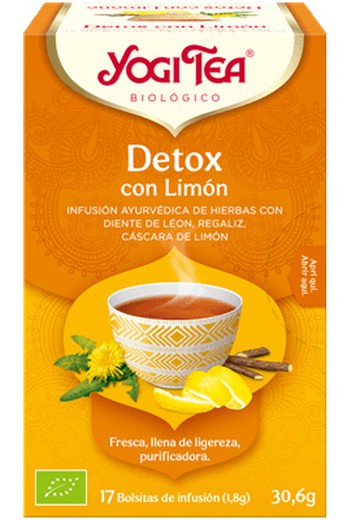 Yogi Tea Detox con Limón