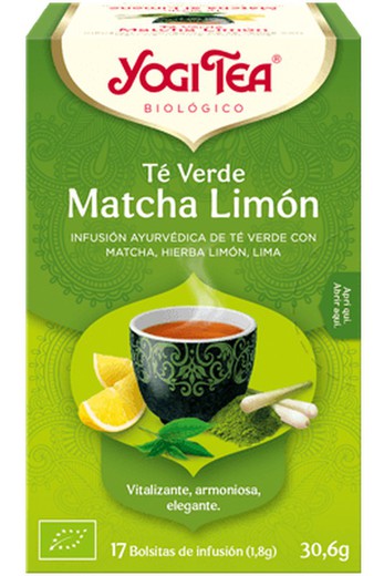 Yogi Tea Té Verde Matcha Limón