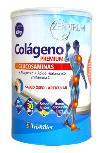 Zentrum Colágeno Premium Hidrolizado porcino 360 gr de Ynsadiet