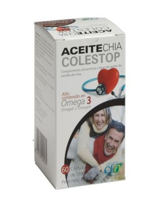 Aceite chia 1gr  60 perlas