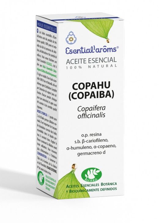 Aceite Esencial Copahu Copaiba 10 ml de Esential'arôms
