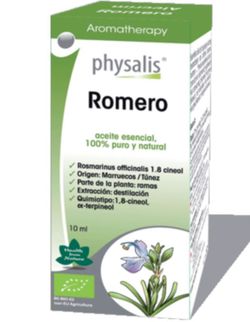Aromaterapia Aceite Esencial Romero Ct. Cineol Bio 10ml de Physalis