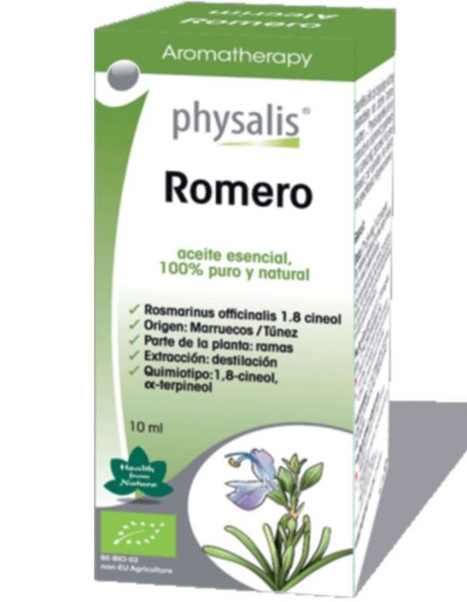Aromaterapia Aceite Esencial Romero Ct. Cineol Bio 10ml de Physalis