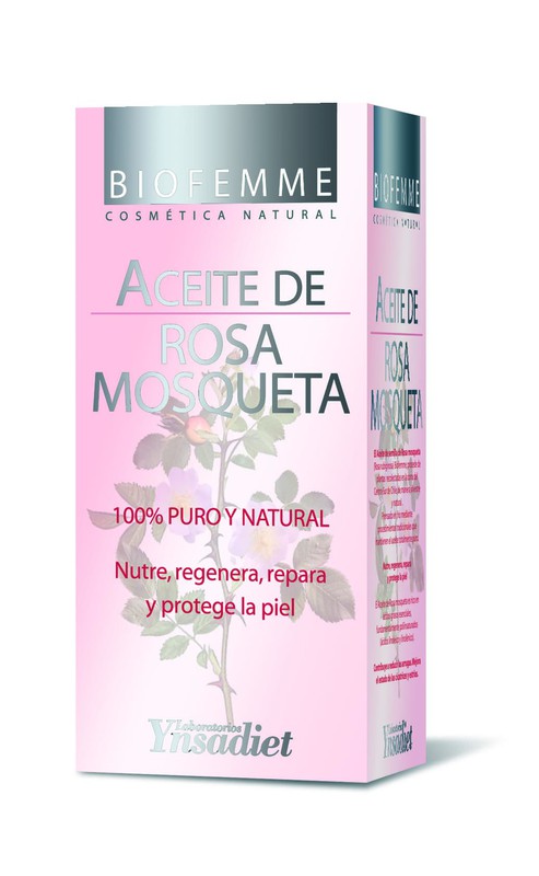 Aceite de Rosa Mosqueta 100% puro y BIO. 100 ml - Esencia Natural