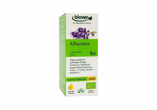 Aceite Esencial Lavandula Spica Alhucema-Espliego 10 ml Bio de Biover