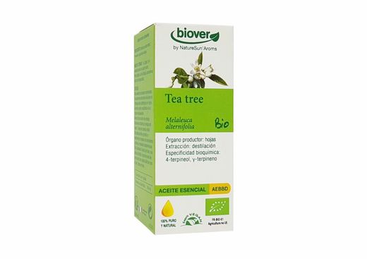 Aceite Esencial Melaleuca Alternifolia Árbol del Te 10 ml Bio de Biover