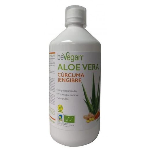 Aloe vera con cúrcuma y jengibre 1l