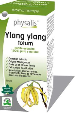 Aromaterapia Aceite Esencial Ylang Ylang 10ml BIO de Physalis