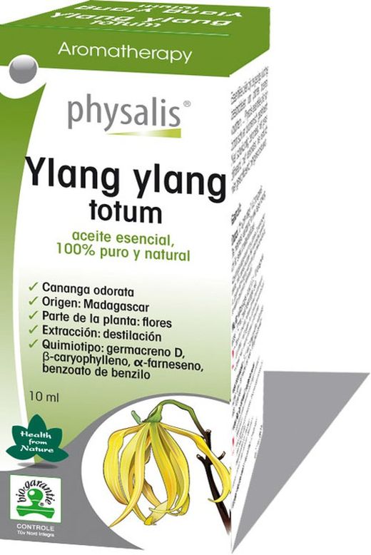 Aromaterapia Aceite Esencial Ylang Ylang 10ml BIO de Physalis