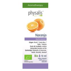 Aromatherapy Aceite Esencial de Naranja 10ml Bio de Physalis