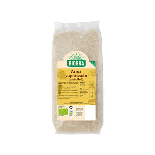 Arroz Vaporizado (PARBOILED) 500g Biogra Bio