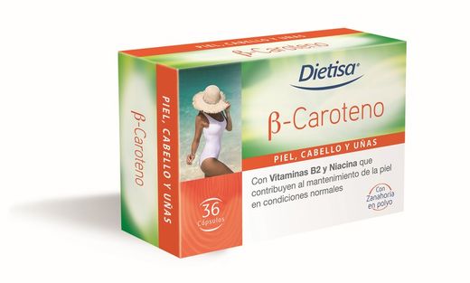 B-Caroteno 36 capsulas de Dielisa
