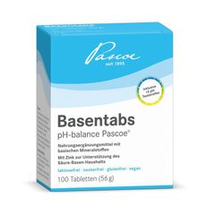 Basentabs PH-equilibrio balance 100 compirmidos de Pascoe