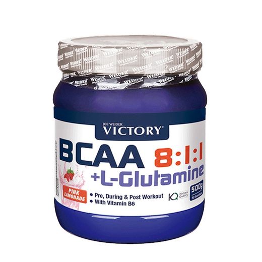 Bcaa 8:1:1 + glutamina  pink lemonade 500gr