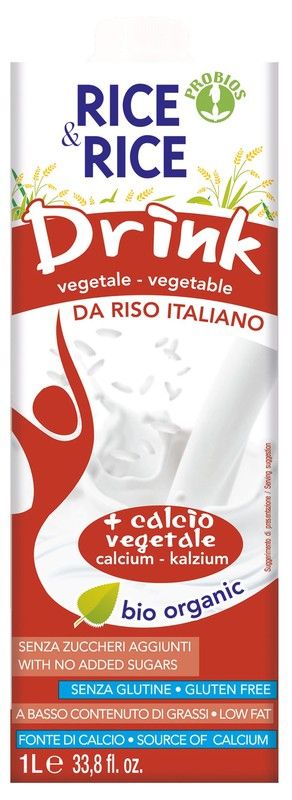 Bebida Arroz Calcio Org Bio 1 Litro