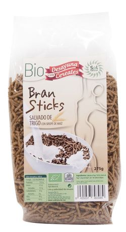 Bran Sticks con Salvado Bio 275 G