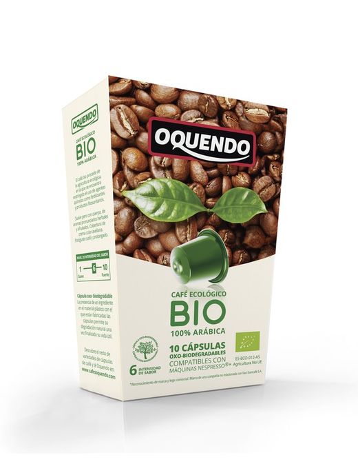 Cafe Capsulas Bio 100% Arabica 10 Capsulas Nesspre