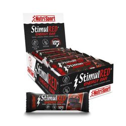 Caja 24 barritas Stimulred Choco 46gr de Nutrisports