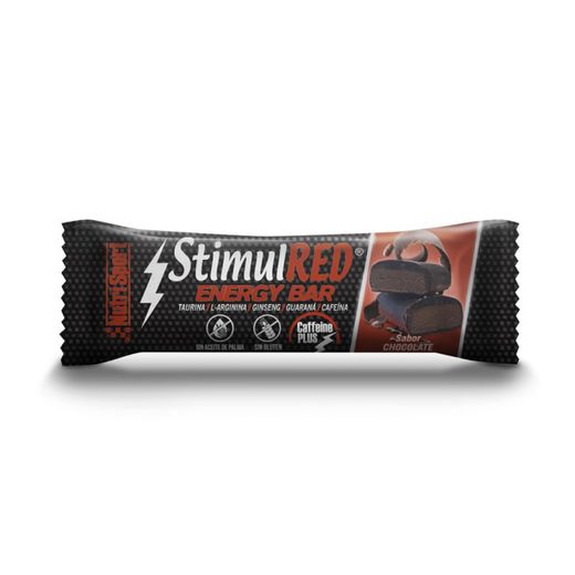 Caja 24 barritas Stimulred Choco 46gr de Nutrisports