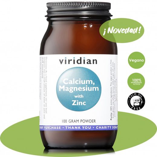 Calcio Magnesio Zinc Con Vitamina C Polvo 100 gr