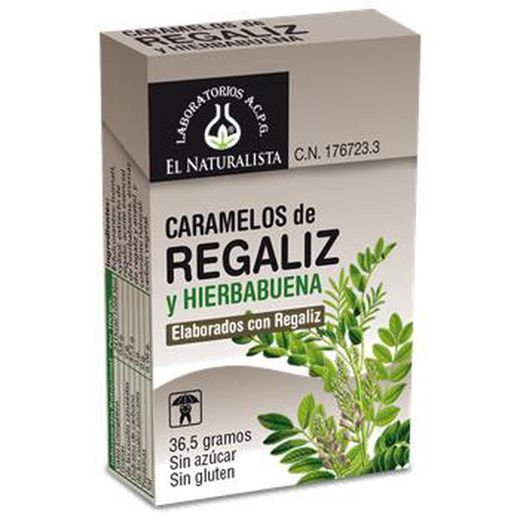 Caramelos Regaliz de El Natural