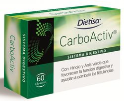 Carboactiv 60 cápsulas Dielisa
