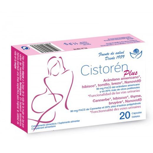 Cistoren Plus 20 cápsulas