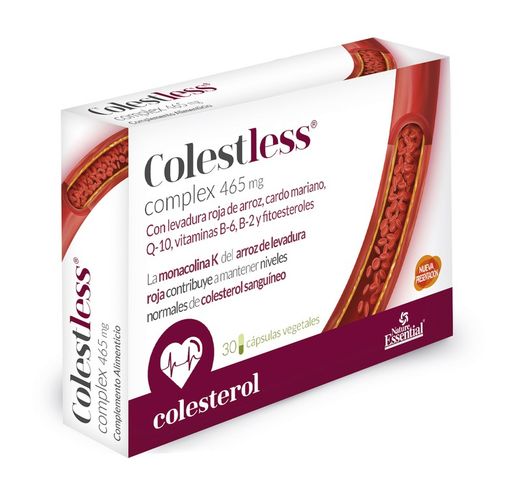 Colestless monacolina k 10 mg 30 cápsulas vegetales blister