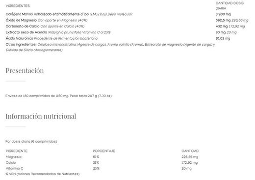 Collmar 180 comprimidos Drasanvi