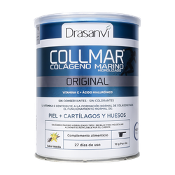 Collmar Colágeno Marino Hidrolizado + Vitamina C y Ac. Hialurónico 275g