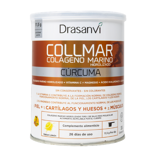 Pack 2 Collmar Magnesio Cúrcuma sabor limón de Drasanvi ENVÍO GRATIS