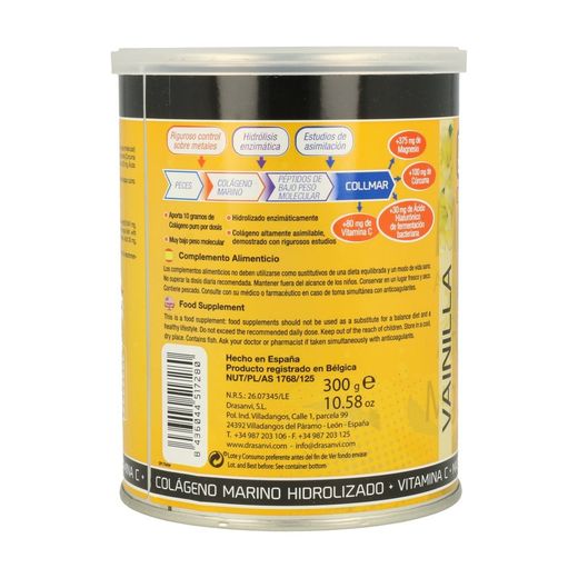 Collmar Magnesio Cúrcuma sabor vainilla de Drasanvi