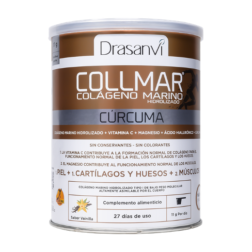 Pack 6 Collmar Magnesio Cúrcuma sabor vainilla de Drasanvi