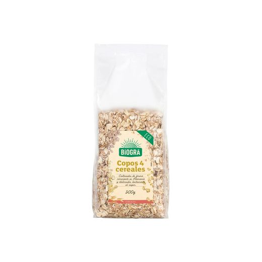Copos 4 Cereales 500 gr Biogra Bio